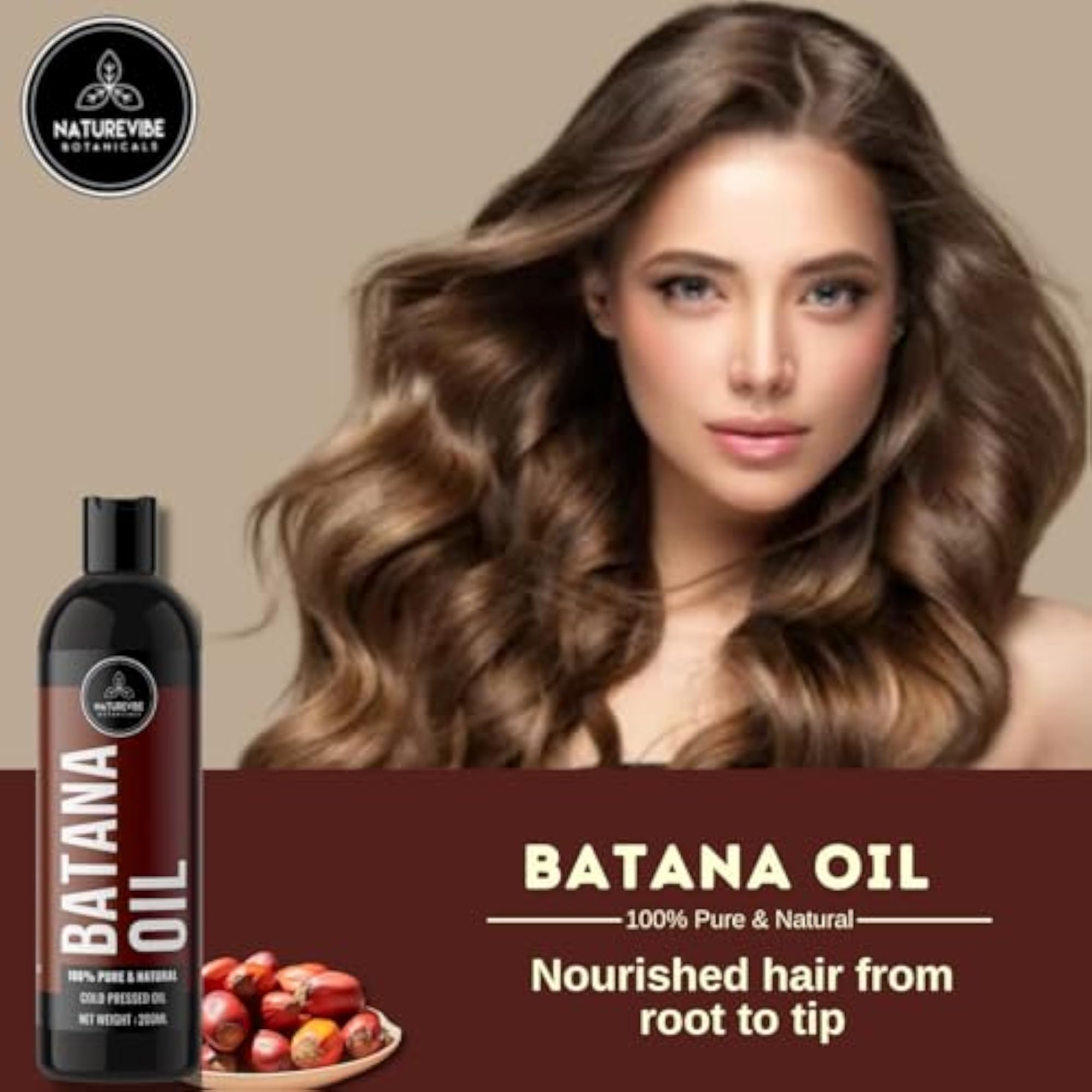 Batana Oil 200ml Natural Hair & Body Oil